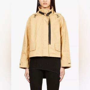 Shoreditch Ski Club Fern Tan Anorak Cropped Jacket